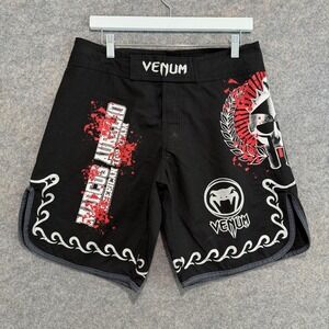 Venum Marcus‎ Aurelio MMA Fight Shorts Mens 31/32 Graphic Martial Arts Gladiator